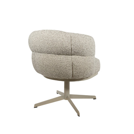 JLo eetkamerstoel - beige, 360° draaipoot - Cuzco - Fog 3