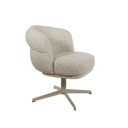 JLo eetkamerstoel - beige, 360° draaipoot - Cuzco - Fog 3