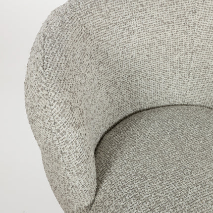 JLo eetkamerstoel - beige, 360° draaipoot - Cuzco - Fog 3