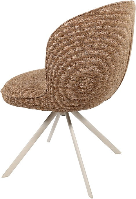 Kate eetkamerstoel - offwhite draaipoot 360° - Present - Autumn 273 (set van 2)