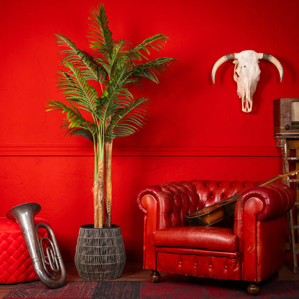 Kentia palm kunstplant 190 cm - Tropisch design voor binnen