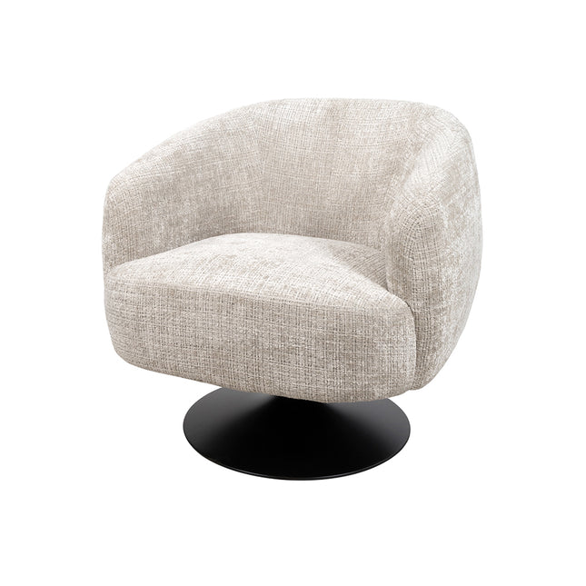 Louis draaifauteuil 360 - Cremona - Taupe 04