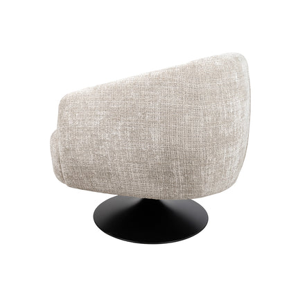 Louis draaifauteuil 360 - Cremona - Taupe 04