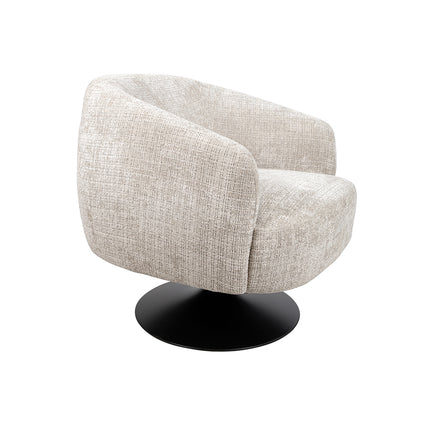 Louis draaifauteuil 360 - Cremona - Taupe 04