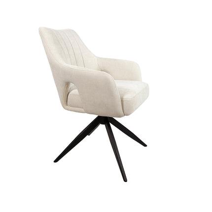 Marley eetkamerstoel - 360ARS - Storm - Ecru 02 (set van 2)