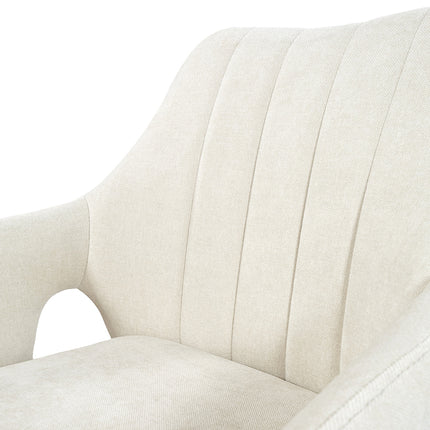 Marley eetkamerstoel - 360ARS - Storm - Ecru 02 (set van 2)