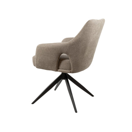 Marley eetkamerstoel - 360ARS - Storm - Liver 09 (set van 2)