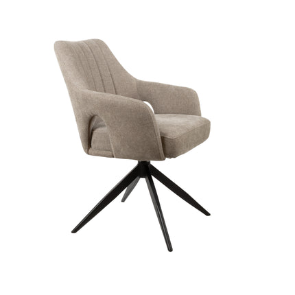 Marley eetkamerstoel - 360ARS - Storm - Liver 09 (set van 2)