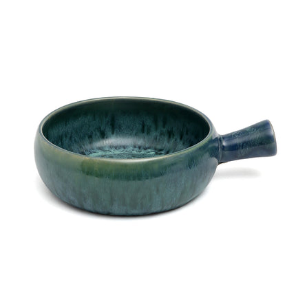 De Aqua-braadpan met handvat