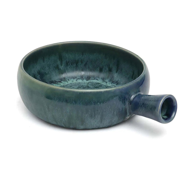 De Aqua-braadpan met handvat