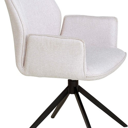Revi eetkamerstoel - draaipoot 360ARS - Lotus Natural 03 (set van 2)