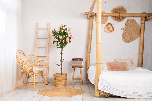 Rozen kunstboom 140 cm