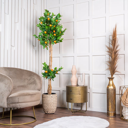 Sinaasappel kunstboom 170 cm - Mediterrane uitstraling