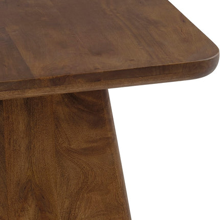 Bijzettafel 40, Mango Bruin Walnoot