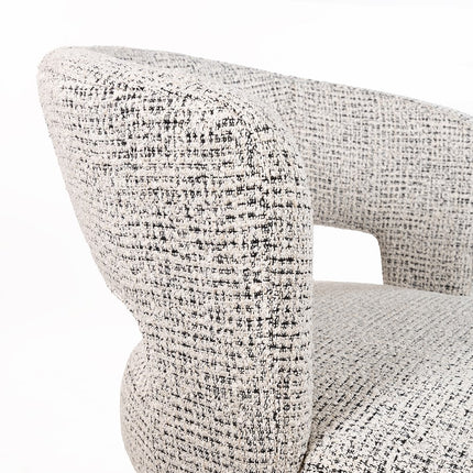 Sting eetkamerstoel - 4 poten - Coco - Salt 'n Pepper 80