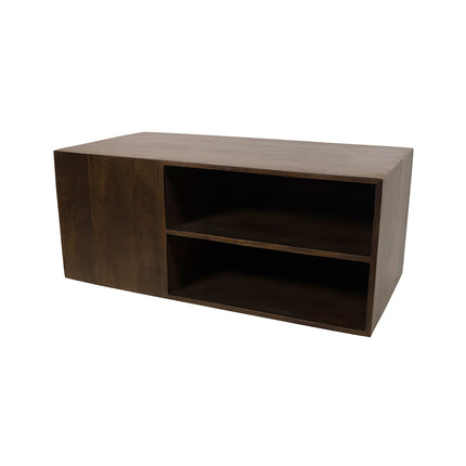 Storal salontafel, mango bruin walnoot