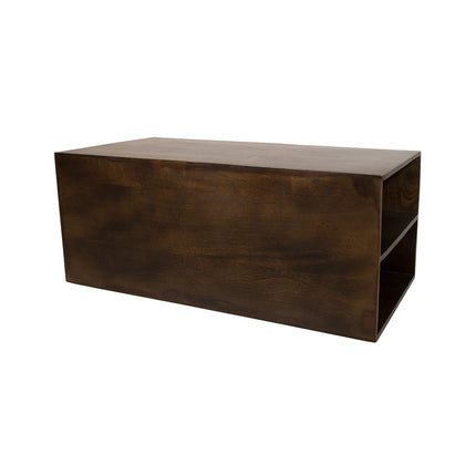 Storal salontafel, mango bruin walnoot
