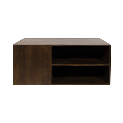 Storal salontafel, mango bruin walnoot