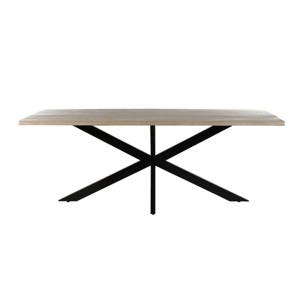 Eetkamertafel 210, acacia verweerd hout