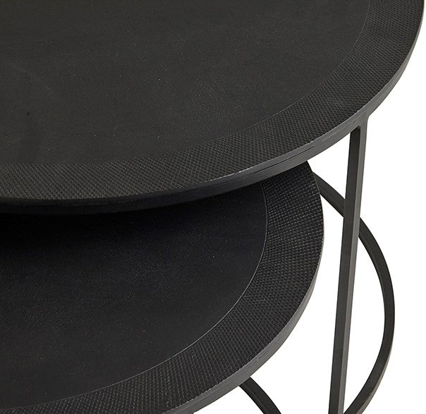 Verona salontafelset van 2, zwart