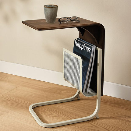 Saba laptoptafel met metalen tijdschriftenhouder
