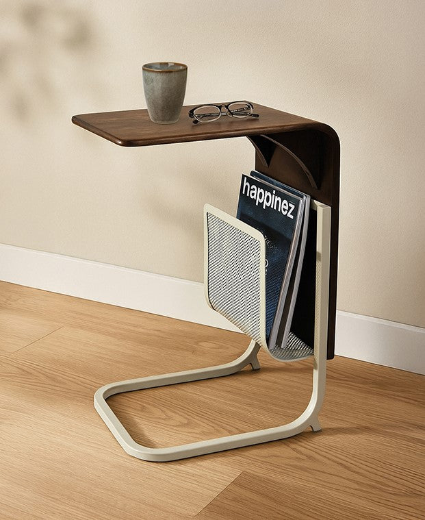 Saba laptoptafel met metalen tijdschriftenhouder