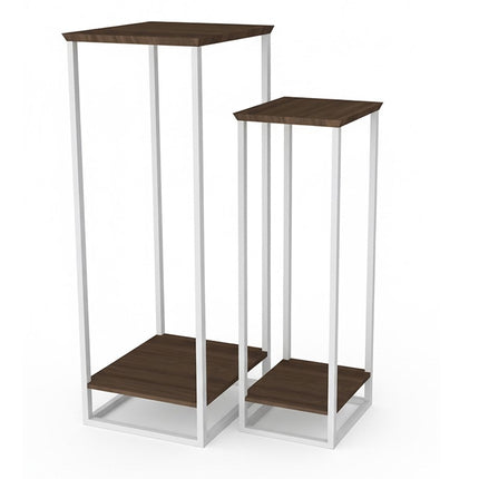 Martinique plantentafel, set van 2