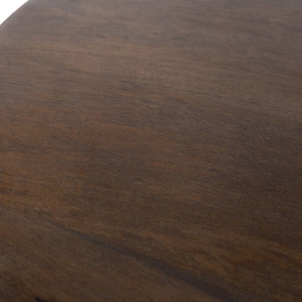 Salontafel Ø60, H46, mango-walnoot