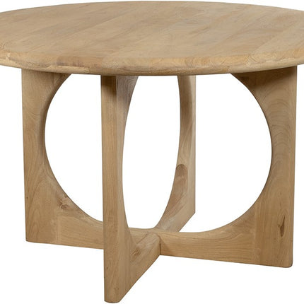 Eetkamertafel Ø130, Groovy Naturel