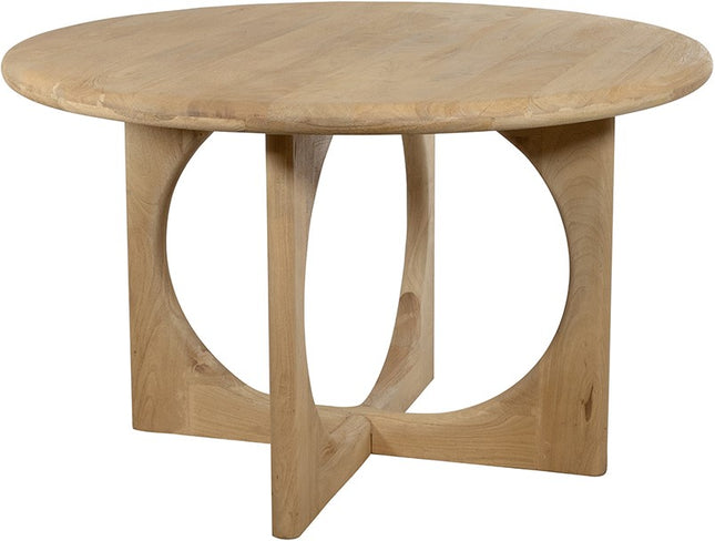 Eetkamertafel Ø130, Groovy Naturel