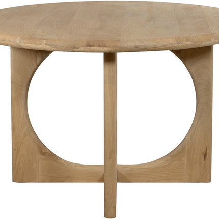 Eetkamertafel Ø130, Groovy Naturel